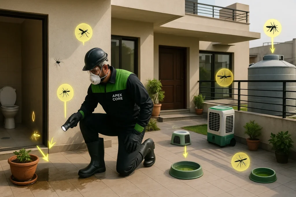 Top 7 Mosquito-Breeding Areas in Pakistani Homes – And How to Control Them