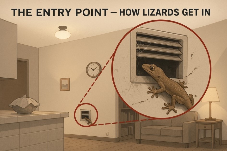 Chipkali Ghar Mein Kahan Se Aati Hai? Common Entry Points You Must Block