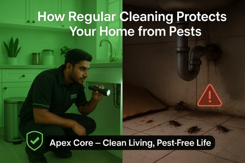 How Regular Cleaning Helps Prevent Termites, Cockroaches, and Other Common Pests in Pakistan