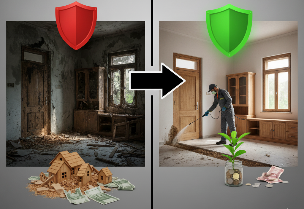 The True Cost of Termite Damage vs. The Price of Termite Proofing in Pakistan: A Financial Imperative